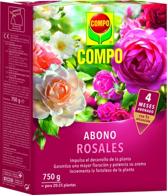 Abono Rosales Compo 750 gr
